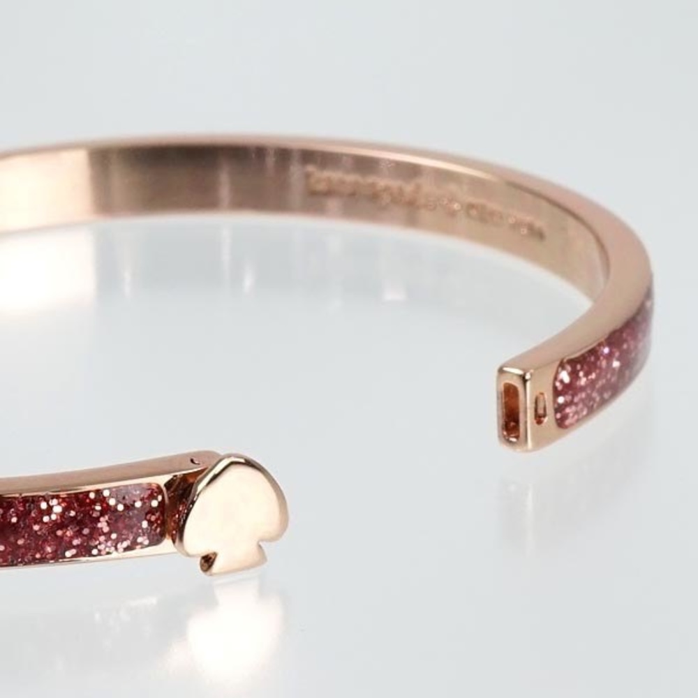Kate Spade Glitter rose gold bangle